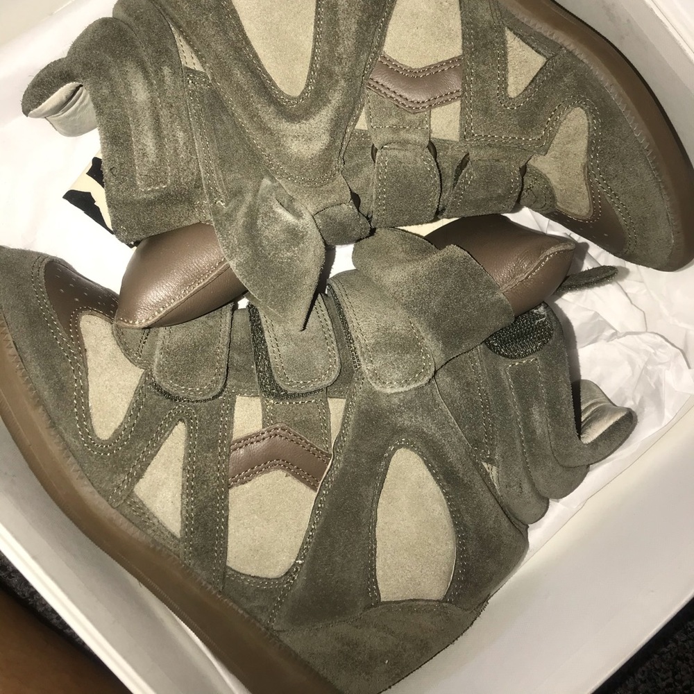 Isabel Marant Wedge Sneakers Size 38